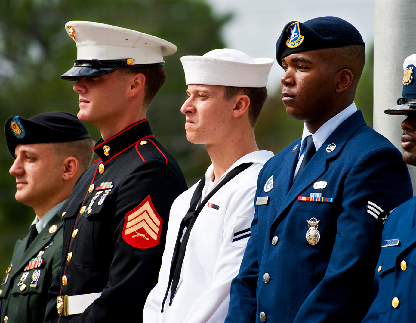 Service Men and Women of the United States Military